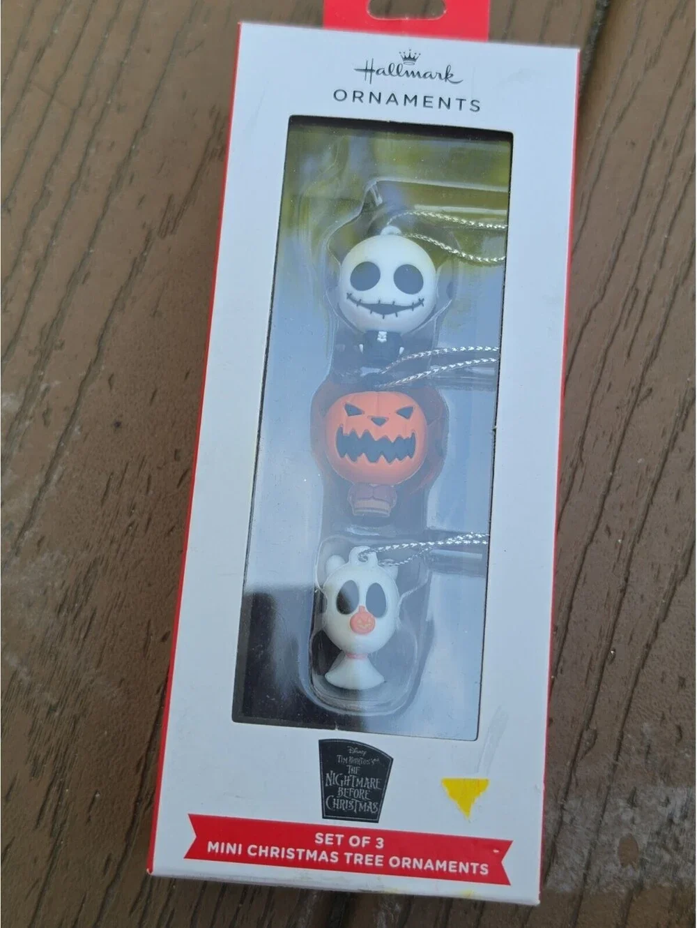 Hallmark Disney Nightmare Before Christmas Set of 3 Mini Christmas Tree ornament